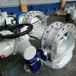 不锈钢电动法兰走水蝶阀