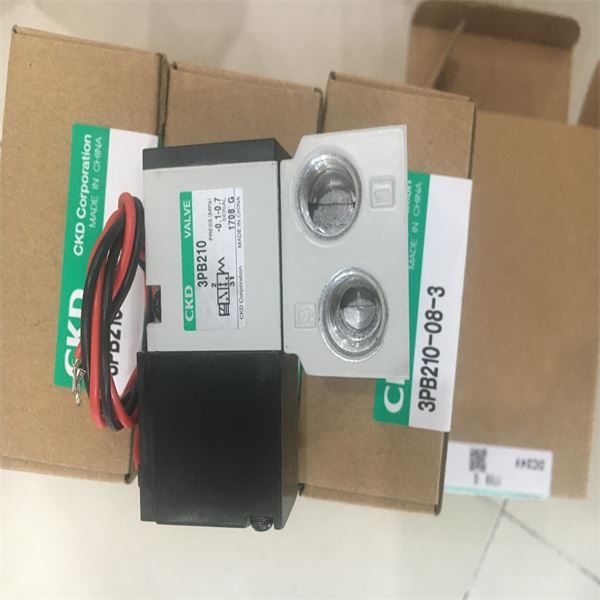 CKD電磁閥3PB210-08-3 DC24V選型參數