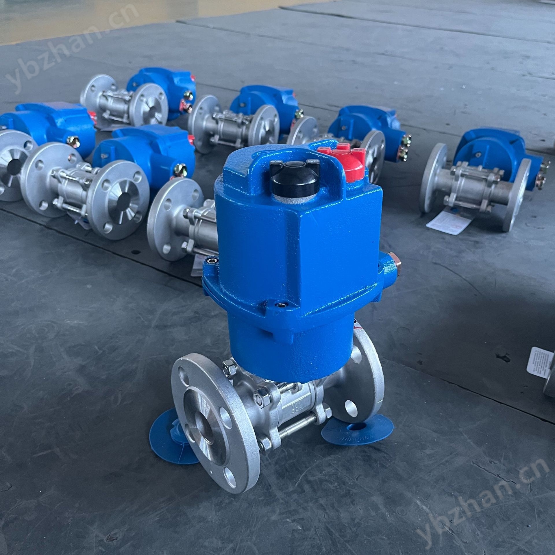 矿用防爆电动球阀 一体式智能型AC127V