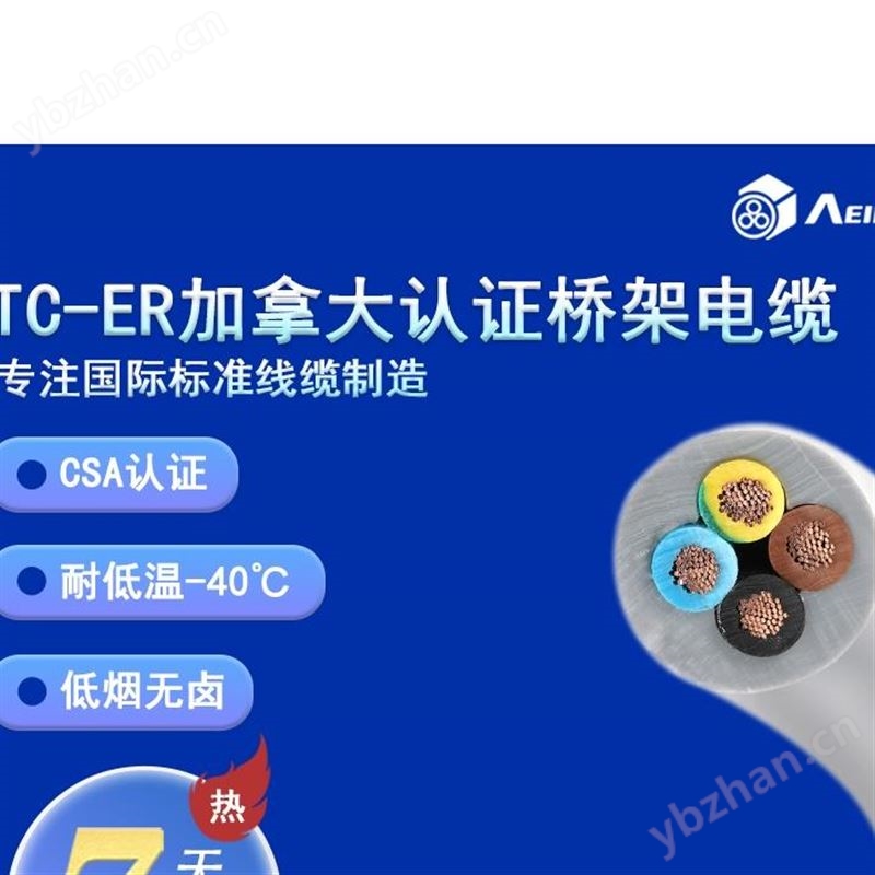 ?CSA低煙無鹵橋架電纜 外露敷設托盤電纜