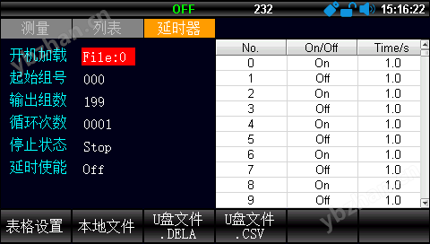 100ms時間分辨率