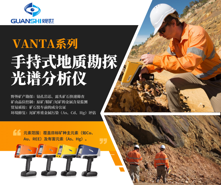 精准检测新选择：仪景通便携矿石光谱分析仪,品质观世科技