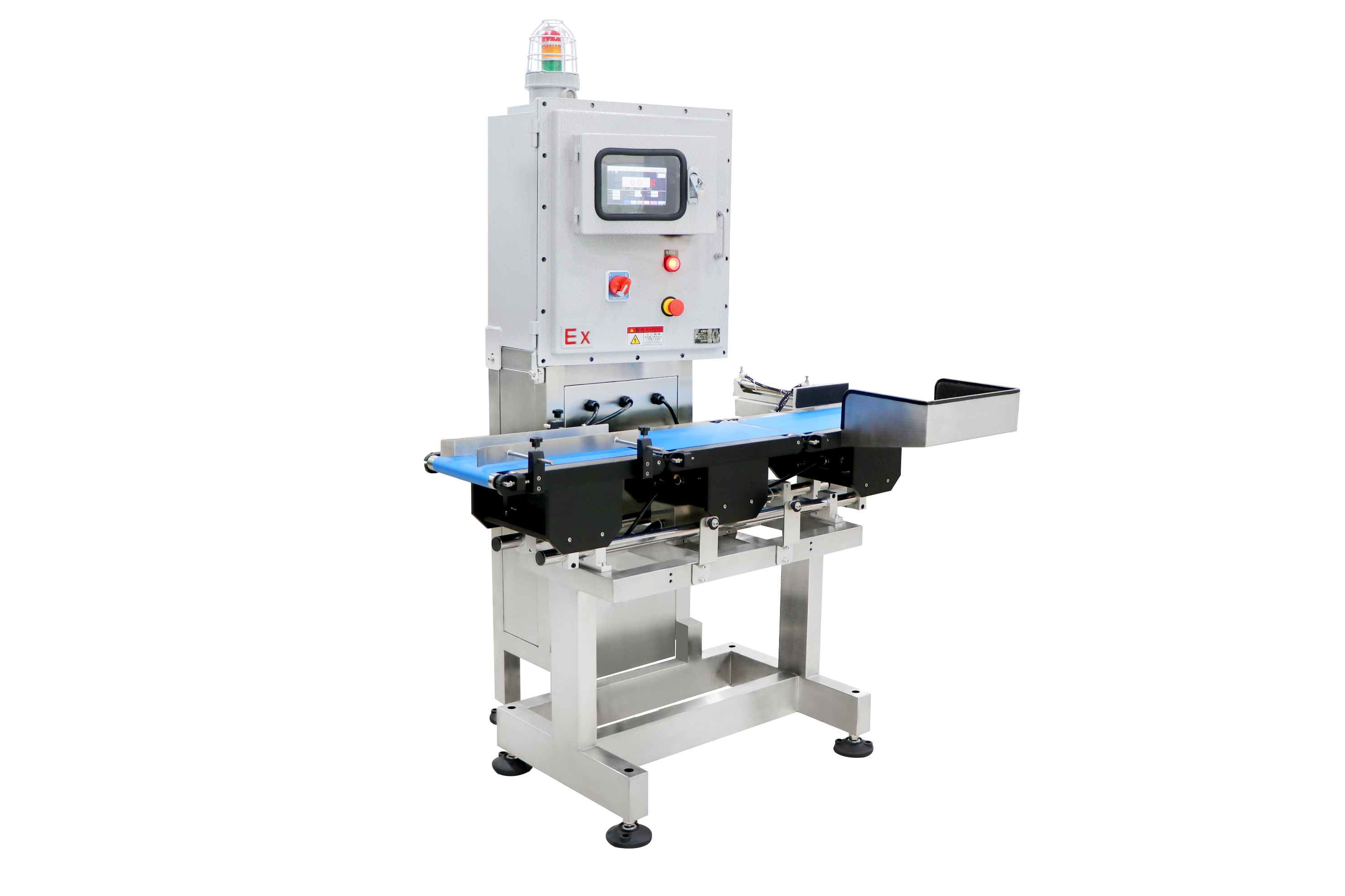 A30不锈钢 皮带 一体 高速称重 推杆剔除收纳 防爆.png