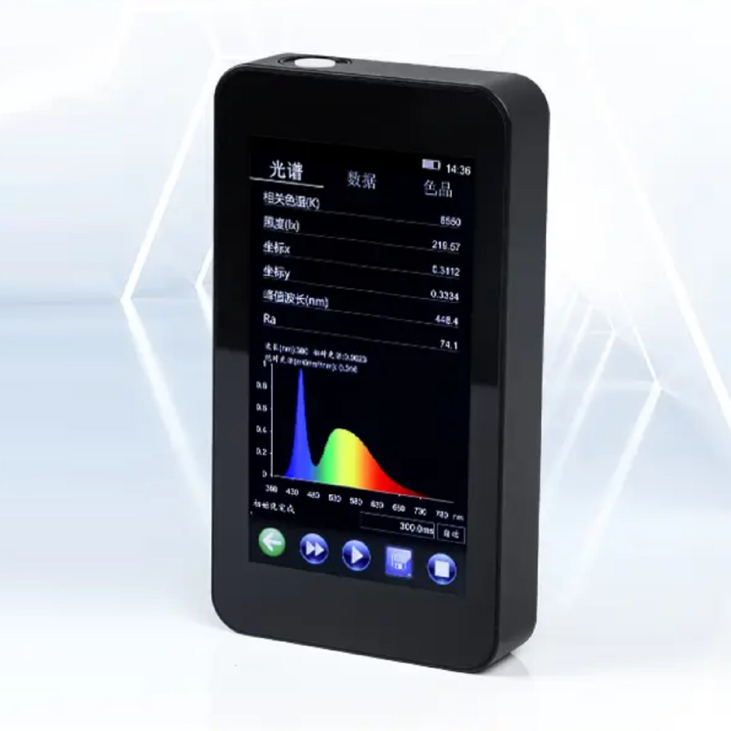 光谱彩色照度计型号:LJ350库号：M412804