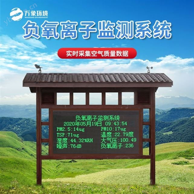 负氧离子在线监测系统
