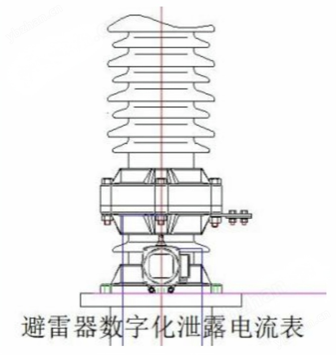 无源无线避雷器监测器