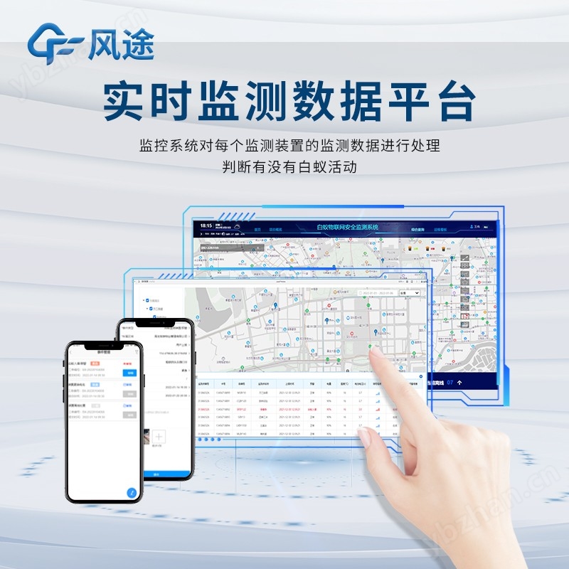 水庫堤壩地埋型白蟻監測設備